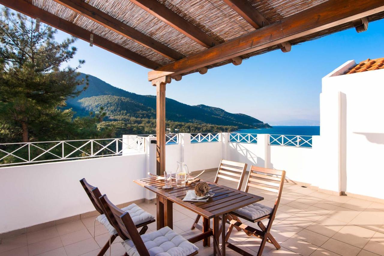 Villa Victoria By La Scala Beach Limenas  Exterior foto